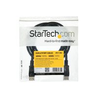 Produktbild för StarTech.com 5 m lång DisplayPort 1.2-kabel med lås M/M - DisplayPort 4k - DisplayPort-kabel - 5 m