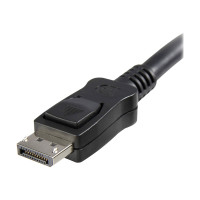 Produktbild för StarTech.com 5 m lång DisplayPort 1.2-kabel med lås M/M - DisplayPort 4k - DisplayPort-kabel - 5 m