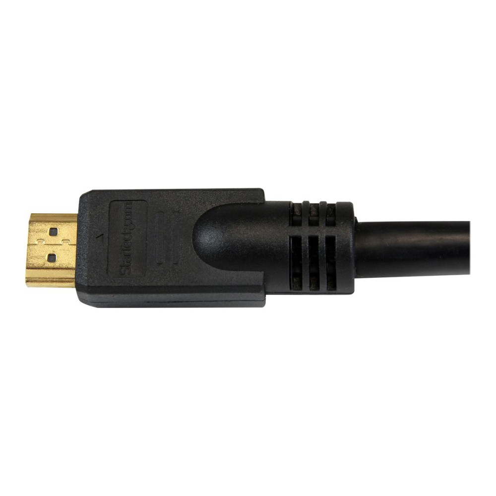 Produktbild för StarTech.com Höghastighets HDMI-kabel M/M - 4K @ 30 Hz - ingen signalförstärkare behövs - 15 m - HDMI-kabel - 15 m