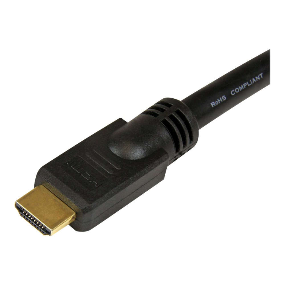 Produktbild för StarTech.com Höghastighets HDMI-kabel M/M - 4K @ 30 Hz - ingen signalförstärkare behövs - 15 m - HDMI-kabel - 15 m