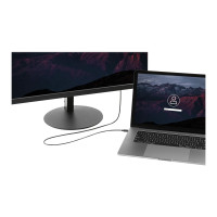 Produktbild för StarTech 6ft/1.8m USB C to DisplayPort 1.2 Cable 4K 60Hz, USB-C to DisplayPort Adapter Cable HBR2, USB Type-C DP Alt Mode to DP Monitor Video Cable, Works with Thunderbolt 3, Black - USB-C Male to DP Male - DisplayPort-kabel - USB-C till DisplayPort - 1.8