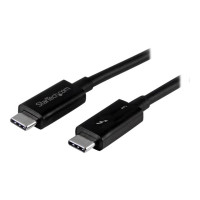 Produktbild för StarTech 50cm (1.6ft) Thunderbolt 3 Cable, 40Gbps, 100W PD, 4K/5K Video, Thunderbolt-Certified, Compatible w/ TB4/USB 3.2/DisplayPort - Thunderbolt-kabel - USB-C till USB-C - 50 cm