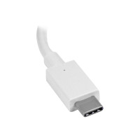 Produktbild för StarTech USB-C till HDMI-adapter med 4K 30 Hz - Vit - extern videoadapter - vit