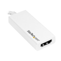 Produktbild för StarTech USB-C till HDMI-adapter med 4K 30 Hz - Vit - extern videoadapter - vit