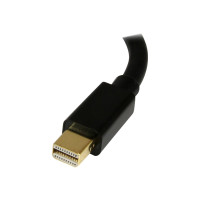 Produktbild för StarTech.com 15 cm Mini DisplayPort till DisplayPort-videokabeladapter – M/F - DisplayPort-kabel - 15.2 cm