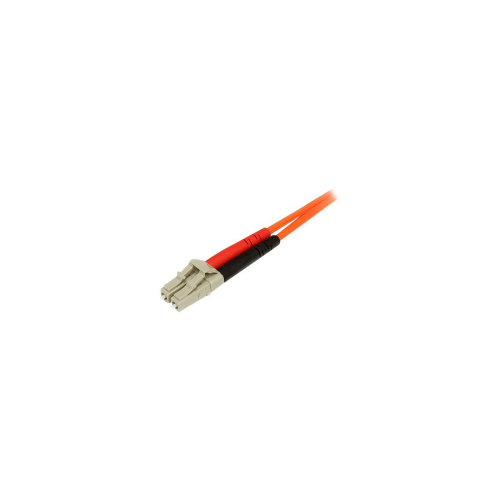 Produktbild för StarTech.com 2m Fiber Optic Cable - Multimode Duplex 62.5/125 - LSZH - LC/SC - OM1 - LC to SC Fiber Patch Cable (FIBLCSC2) - nätverkskabel - 2 m - 2 m