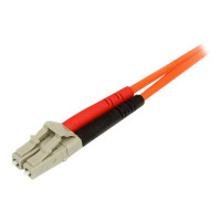 Produktbild för StarTech.com 2m Fiber Optic Cable - Multimode Duplex 62.5/125 - LSZH - LC/SC - OM1 - LC to SC Fiber Patch Cable (FIBLCSC2) - nätverkskabel - 2 m - 2 m