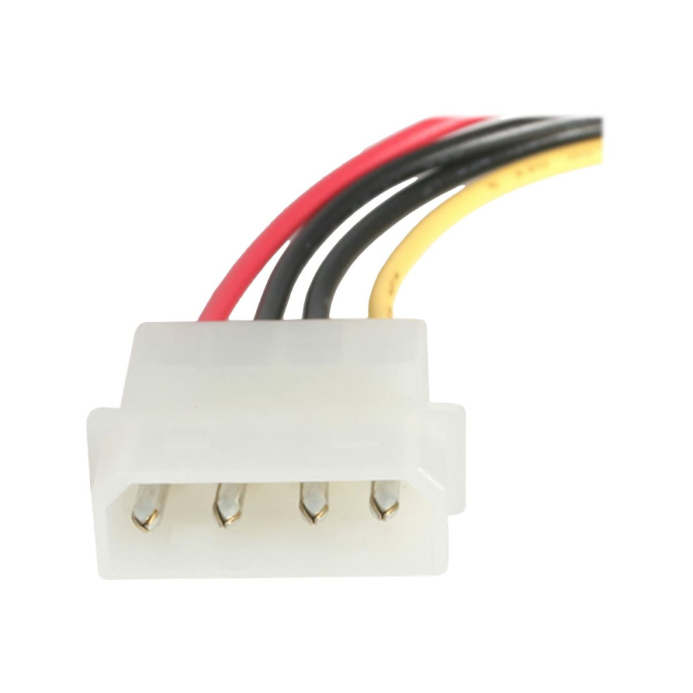 Produktbild för StarTech.com 18in SAS 29 Pin to SATA Cable with LP4 Power - 18in SAS 29 pin to SATA Cable - 18in SFF 8482 to SATA (SAS729PW18) - SATA/SAS-kabel - 46 cm