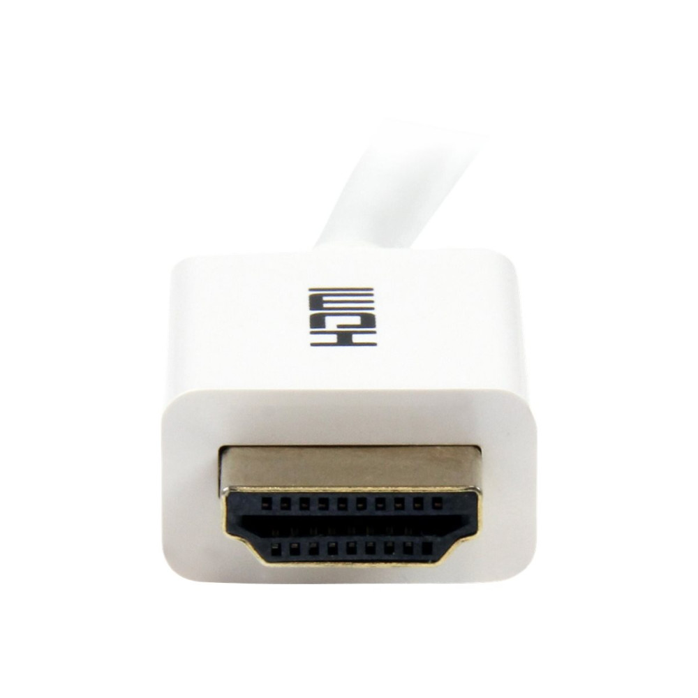 Produktbild för StarTech.com 3m/10 ft CL3 Rated HDMI Cable with Ethernet, In Wall Rated HDMI Cable 4K 30Hz, UHD High Speed HDMI Cable 10.2 Gbps Bandwidth, 4K Ultra HD HDMI 1.4 Video / Display Cable, 30AWG - Long White HDMI Cable - HDMI-kabel - 3 m