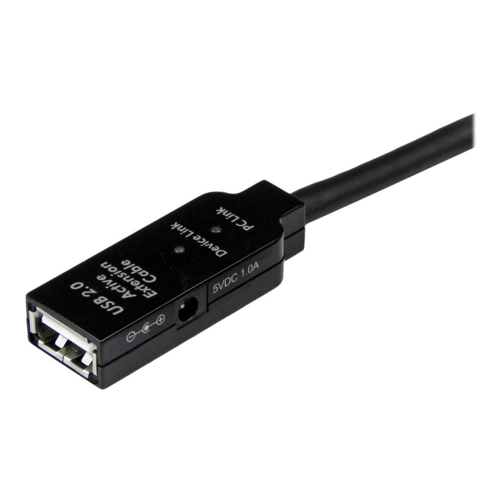 Produktbild för StarTech.com 5 m aktiv USB 2.0-förlängningskabel – M/F - USB-förlängningskabel - USB till USB - 5 m