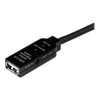 Produktbild för StarTech.com 5 m aktiv USB 2.0-förlängningskabel – M/F - USB-förlängningskabel - USB till USB - 5 m