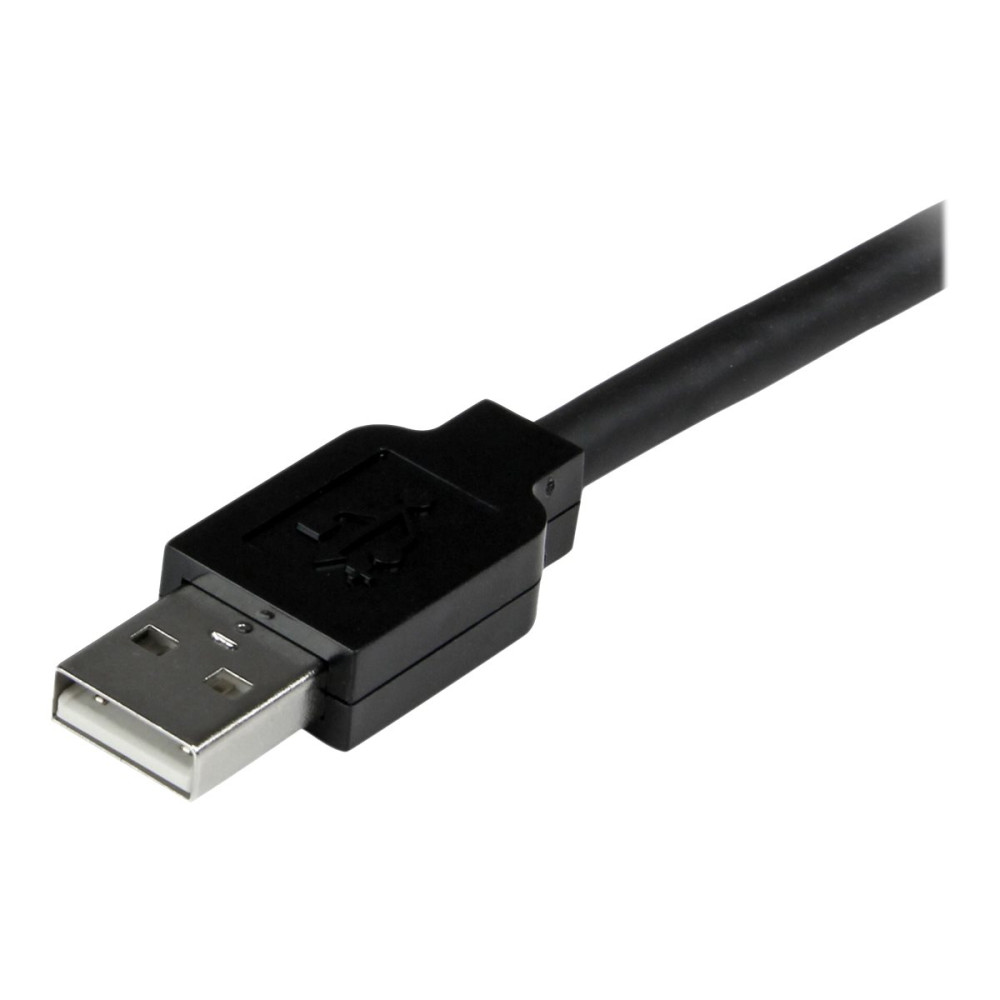 Produktbild för StarTech.com 5 m aktiv USB 2.0-förlängningskabel – M/F - USB-förlängningskabel - USB till USB - 5 m