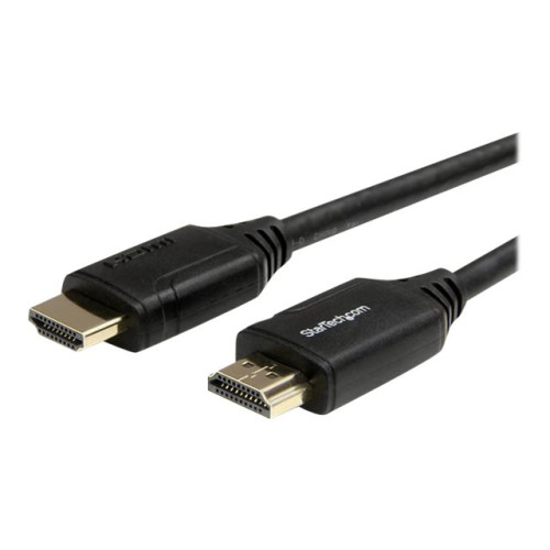 StarTech.com Startech Premium Höghastighets HDMI-kabel med Ethernet - 4K 60 Hz - 3 m - HDMI-kabel med Ethernet - 3 m