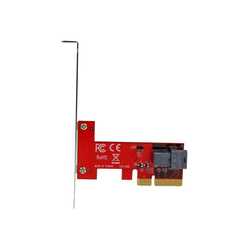 StarTech.com Startech 4-Lane PCI Express to SFF-8643 Adapter for PCIe NVMe U.2 SSD - U.2 2.5" NVMe SSD Adapter (PEX4SFF8643) - gränssnittsadapter - SAS 12Gb/s - PCIe x4
