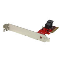 Produktbild för Startech 4-Lane PCI Express to SFF-8643 Adapter for PCIe NVMe U.2 SSD - U.2 2.5" NVMe SSD Adapter (PEX4SFF8643) - gränssnittsadapter - SAS 12Gb/s - PCIe x4