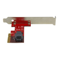 Produktbild för Startech 4-Lane PCI Express to SFF-8643 Adapter for PCIe NVMe U.2 SSD - U.2 2.5" NVMe SSD Adapter (PEX4SFF8643) - gränssnittsadapter - SAS 12Gb/s - PCIe x4