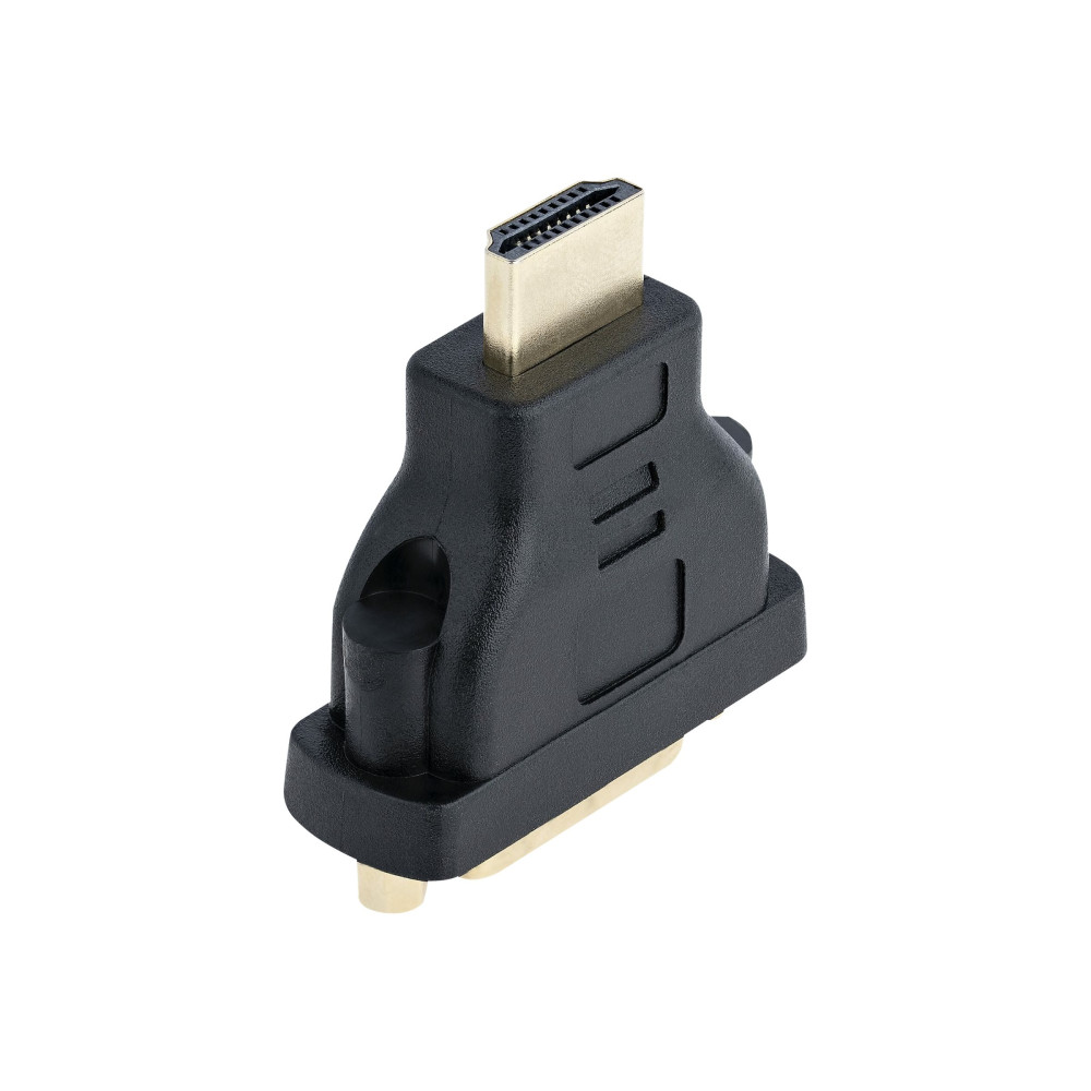 Produktbild för StarTech.com HDMI Male to DVI Female - HDMI to DVI-D Adapter - Bi-Directional - DVI to HDMI (HDMIDVIMF) - videokort