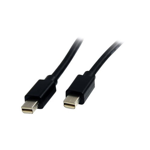 StarTech.com StarTech.com 2 m Mini DisplayPort-kabel - 4K x 2K Ultra HD-video - Mini DisplayPort 1.2-kabel - Mini DP till Mini DP-kabel för bildskärm - mDP-kabel fungerar med Thunderbolt 2-portar - M/M - DisplayPort-kabel - 2 m