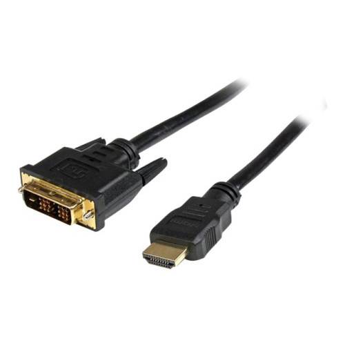StarTech.com Startech 1 m HDMI till DVI-D-kabel – M/M - adapterkabel - HDMI / DVI - 1 m