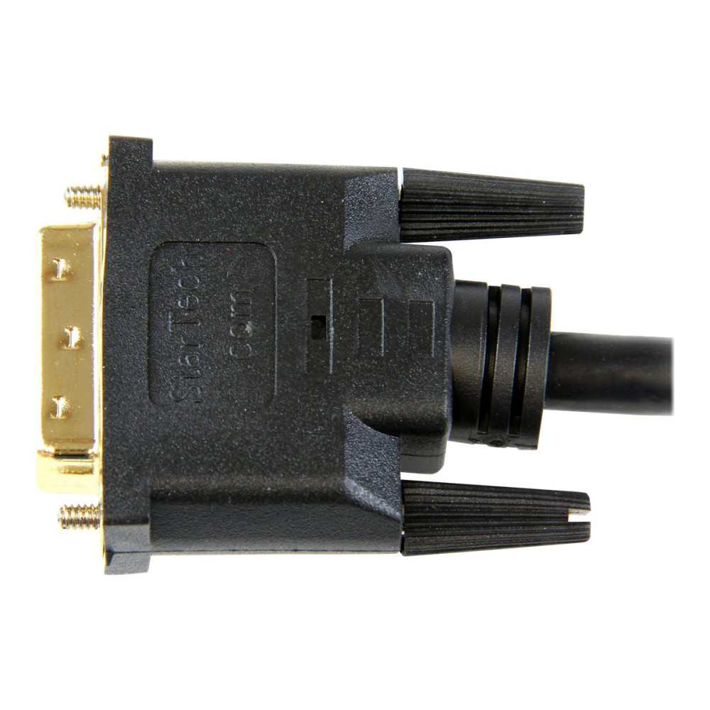 Produktbild för Startech 1 m HDMI till DVI-D-kabel – M/M - adapterkabel - HDMI / DVI - 1 m