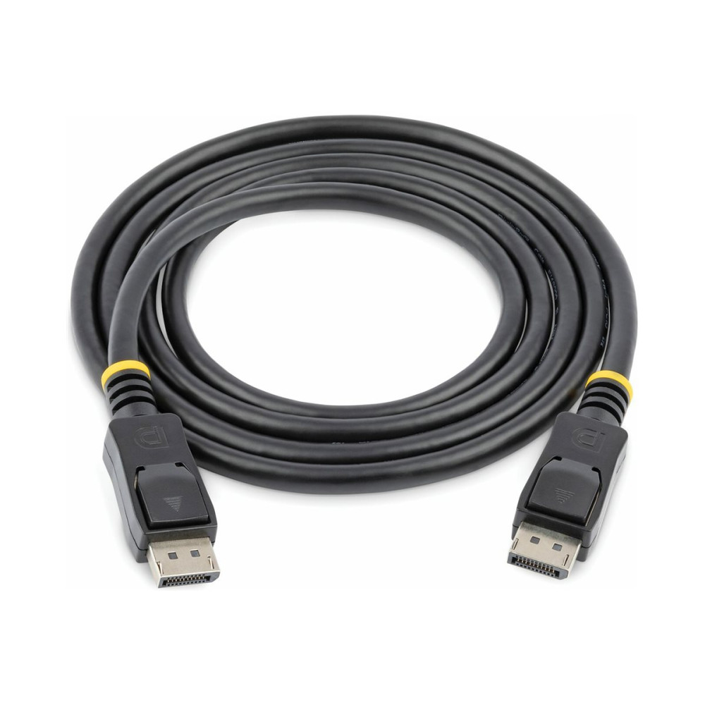 Produktbild för StarTech DisplayPort 1.2-kabel med lås – certifierad, 3 m - DisplayPort-kabel - 3 m
