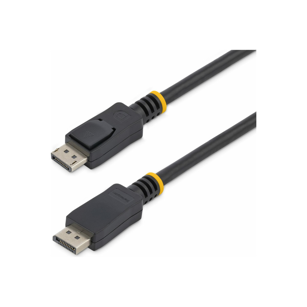 Produktbild för StarTech DisplayPort 1.2-kabel med lås – certifierad, 3 m - DisplayPort-kabel - 3 m