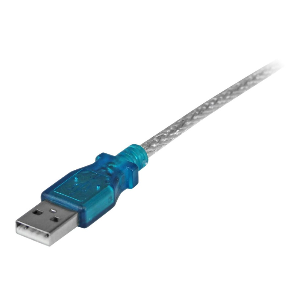 Produktbild för StarTech.com USB till seriell RS232 DB9-kabeladapter med 1 port – M/M - seriell adapter - USB 2.0 - RS-232