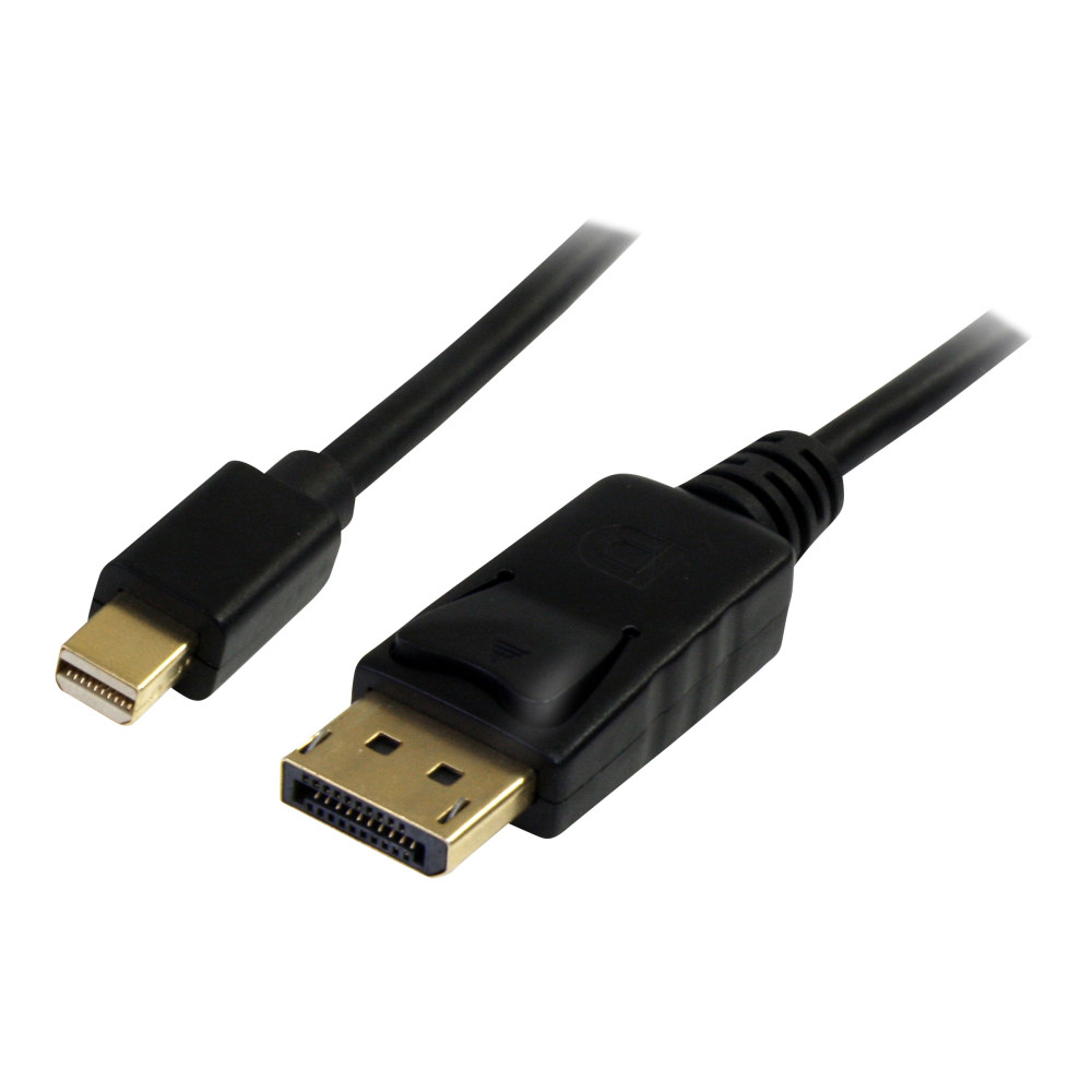 Produktbild för StarTech.com 3 m Mini DisplayPort till DisplayPort 1.2-kabeladapter M/M - DisplayPort 4k - DisplayPort-kabel - 3 m