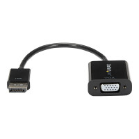 Produktbild för StarTech.com DisplayPort till VGA-adapter - Aktiv DP till VGA konverterare - 1080p Video - DP/DP++-källa till VGA-skärm Kabeladapter - DP till VGA adapterdongel digital till analog - DP 1.2 till VGA - bildskärmsadapter - 10 cm