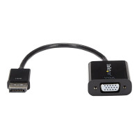 Produktbild för StarTech.com DisplayPort till VGA-adapter - Aktiv DP till VGA konverterare - 1080p Video - DP/DP++-källa till VGA-skärm Kabeladapter - DP till VGA adapterdongel digital till analog - DP 1.2 till VGA - bildskärmsadapter - 10 cm