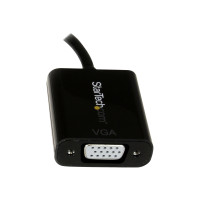 Produktbild för StarTech.com DisplayPort till VGA-adapter - Aktiv DP till VGA konverterare - 1080p Video - DP/DP++-källa till VGA-skärm Kabeladapter - DP till VGA adapterdongel digital till analog - DP 1.2 till VGA - bildskärmsadapter - 10 cm
