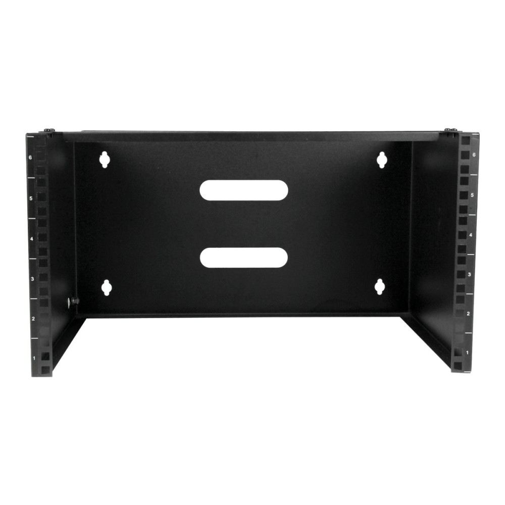 Produktbild för StarTech.com 6U väggmonteringsfäste för patchpanel - 35 cm djupt - skåp - 6U