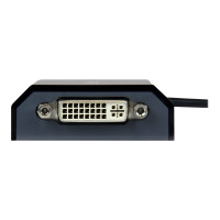 Produktbild för StarTech.com USB till DVI-adapter - 1920x1200 - USB/DVI-adapter - USB till DVI-I - 27 m