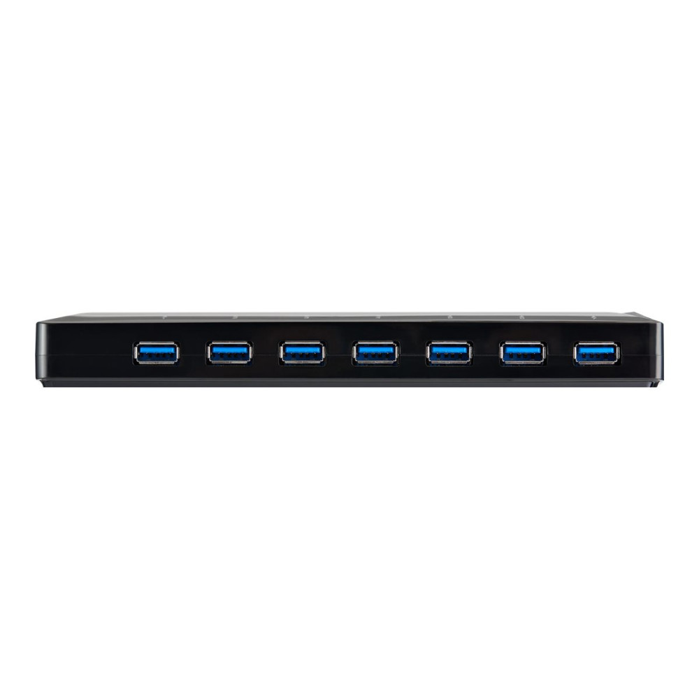 Produktbild för Startech USB 3.0-hub med 7 portar och dedicerade laddningsportar - 2x 2,4 A-portar - USB-växel - 7 portar