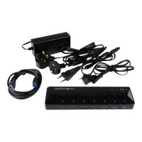 Produktbild för Startech USB 3.0-hub med 7 portar och dedicerade laddningsportar - 2x 2,4 A-portar - USB-växel - 7 portar