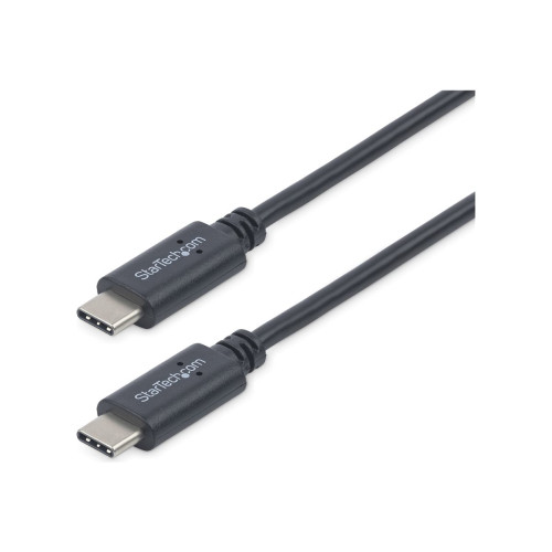 StarTech.com StarTech 2m 6 ft USB C Cable - M/M - USB 2.0 - USB-IF Certified - USB-C Charging Cable - USB 2.0 Type C Cable (USB2CC2M) - USB typ C-kabel - USB-C till USB-C - 2 m
