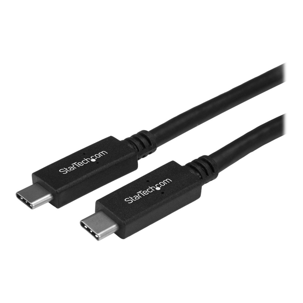 Produktbild för StarTech.com USB-C-kabel - M/M - 1 m - USB 3.1 (10 Gbps) - USB-IF-certifierad - USB typ C-kabel - USB-C till USB-C - 1 m
