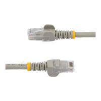 Produktbild för StarTech.com 10m CAT6 Ethernet Cable, 10 Gigabit Snagless RJ45 650MHz 100W PoE Patch Cord, CAT 6 10GbE UTP Network Cable w/Strain Relief, Grey, Wiring is UL Certified/TIA - Category 6 - 24AWG (N6PATC10MGR) - patch-kabel - 10 m - grå