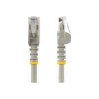Produktbild för StarTech.com 10m CAT6 Ethernet Cable, 10 Gigabit Snagless RJ45 650MHz 100W PoE Patch Cord, CAT 6 10GbE UTP Network Cable w/Strain Relief, Grey, Wiring is UL Certified/TIA - Category 6 - 24AWG (N6PATC10MGR) - patch-kabel - 10 m - grå