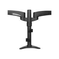 Produktbild för StarTech.com Skrivbordsmonterad dubbel monitorarm - ledad monteringssats - justerbar arm - för 2 LCD-bildskärmar - svart