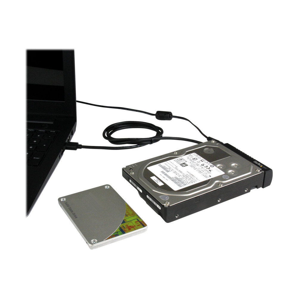 Produktbild för Startech SATA till USB-kabel - USB 3.1 (10 Gbit/s) - UASP - kontrollerkort - SATA 6Gb/s - USB 3.1 (Gen 2)