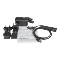 Produktbild för Startech SATA till USB-kabel - USB 3.1 (10 Gbit/s) - UASP - kontrollerkort - SATA 6Gb/s - USB 3.1 (Gen 2)