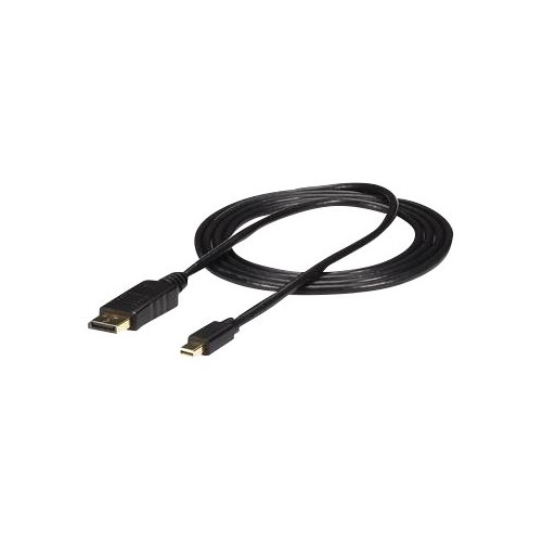StarTech.com StarTech.com 3 m Mini DisplayPort till DisplayPort 1.2-kabeladapter M/M - DisplayPort 4k - DisplayPort-kabel - 3 m