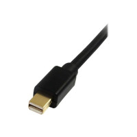 Produktbild för StarTech.com 3 m Mini DisplayPort till DisplayPort 1.2-kabeladapter M/M - DisplayPort 4k - DisplayPort-kabel - 3 m