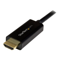 Produktbild för StarTech.com DisplayPort till HDMI-konverterarkabel - 1 m - 4K - adapterkabel - DisplayPort / HDMI - 1 m