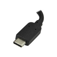 Produktbild för Startech USB C till HDMI 2.0-adapter med strömförsörjning ‒ videokonverterare USB Type-C till HDMI-skärm för 4K vid 60 Hz ‒ port som ger strömförsörjning på 60 W för direktladdning ‒ Thunderbolt 3-kompatibel ‒ svart - videokort - HDMI / USB