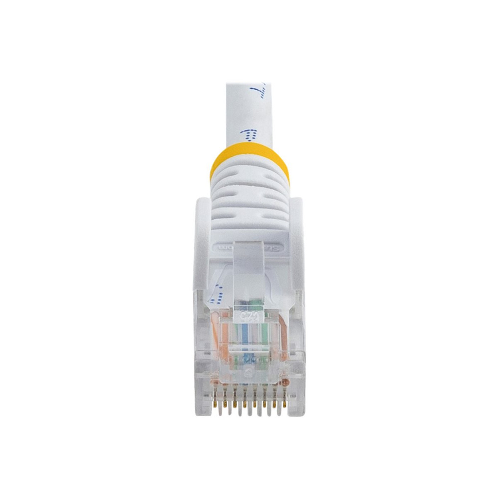 Produktbild för Startech 5m White Cat5e / Cat 5 Snagless Ethernet Patch Cable 5 m - nätverkskabel - 5 m - vit