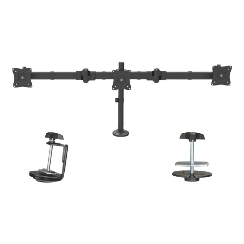 StarTech.com Startech Skrivbordsmonterad trippel monitorarm - ledad justerbar arm - för 3 monitorer