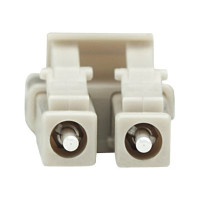 Produktbild för Intellinet Fiber Optic Patch Cable, OM1, LC/ST, 3m, Orange, Duplex, Multimode, 62.5/125 µm, LSZH, Fibre, Lifetime Warranty, Polybag - nätverkskabel - 3 m