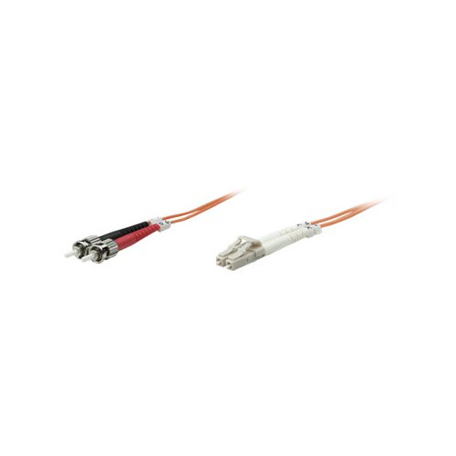 intellinet Intellinet Fiber Optic Patch Cable, OM1, LC/ST, 1m, Orange, Duplex, Multimode, 62.5/125 µm, LSZH, Fibre, Lifetime Warranty, Polybag - patch-kabel - 1 m - orange